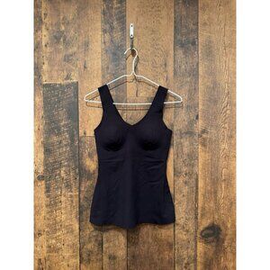 Knix Women’s Tank Bra Shirt Black Small EUC